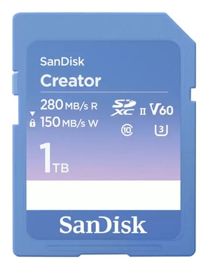 SanDisk Creator 1 To SDXC UHS-II Classe 10 - Neuf