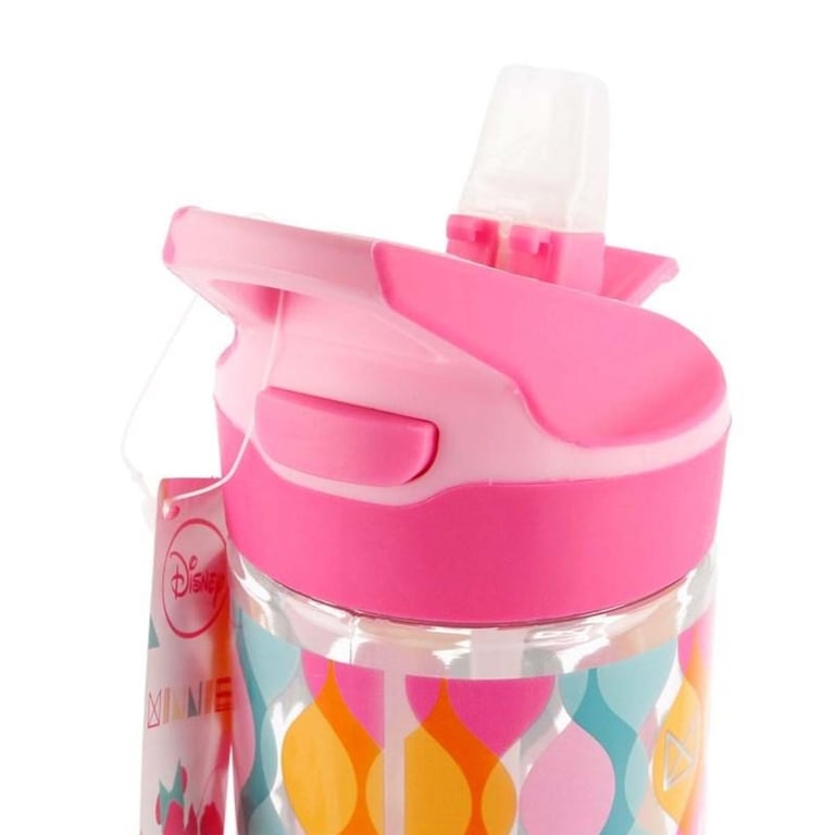 Minnie Mouse Bouteille 620ml en Tritan Motif Minnie avec Paille Rabattable Neuf - vue 3