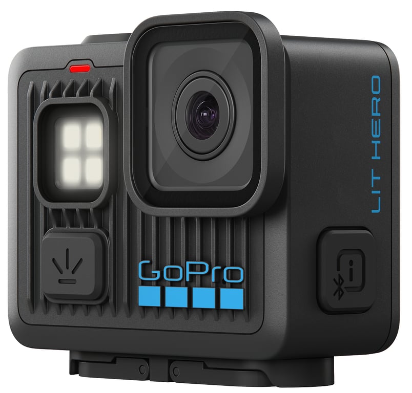 Caméra Sport GoPro LIT HERO – 12 MP, 4K Ultra HD, Éclairage LED Intégré - vue 9