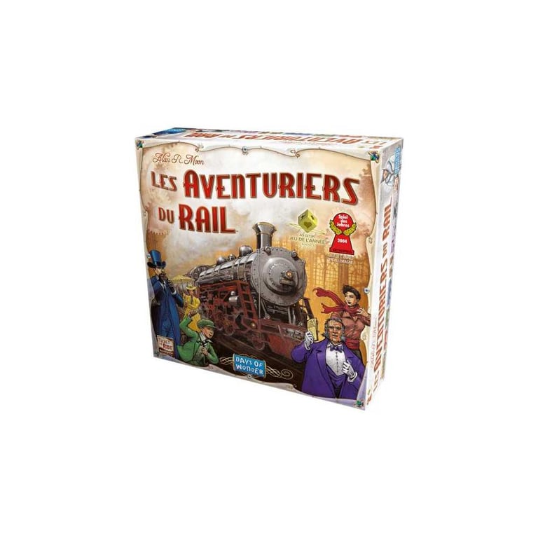 Jeu de Société Asmodee AVE01asmodee – Stratégie Ferroviaire pour 2 à 5 Joueurs - vue 5