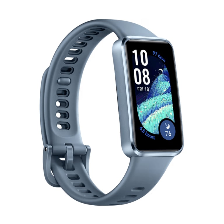Band 10 AMOLED Bracelet connecté, Bleu - Neuf