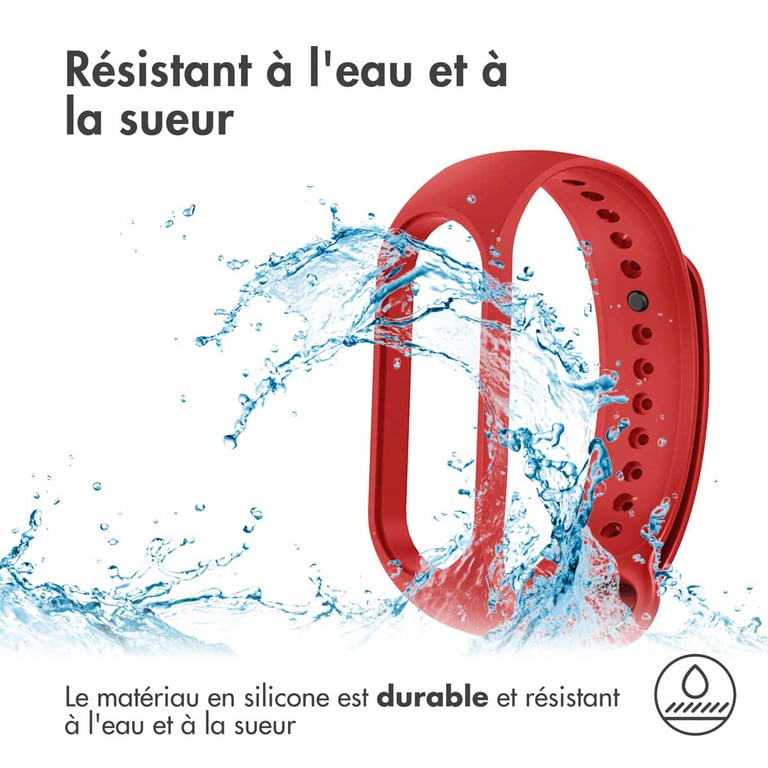 imoshion Bracelet en silicone pour le Xiaomi Mi Band 7 Neuf - vue 2