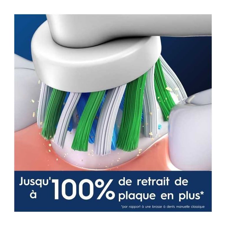 Oral-B Brossettes Cross Action – Pack de 6, Filaments en X - vue 5