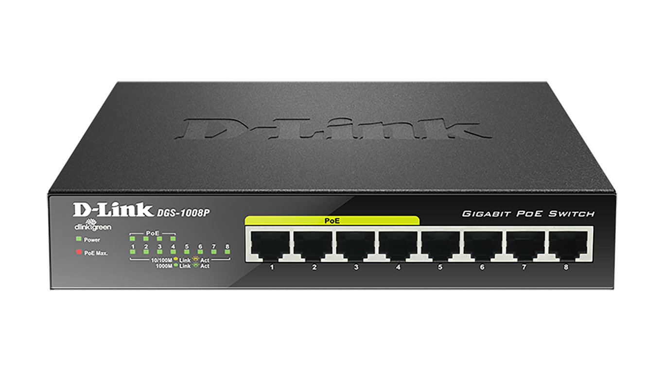 DLINK 8 Ports Gigabit4 Ports PoE+ Neuf - vue 2