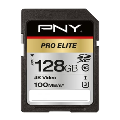 PNY PRO Elite 128 GB SDXC UHS-I Clase 10