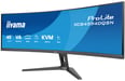 IIYAMA 44,5'' nero VA 32:9 curvo 0,8ms 5120x1440 165Hz 450cd/m2 1xDP 2xHDMI 1xUSB-C 3xUSB HUB(3.2) com KVM Docking USB-C integrato 13cm di altezza supporto regolabile