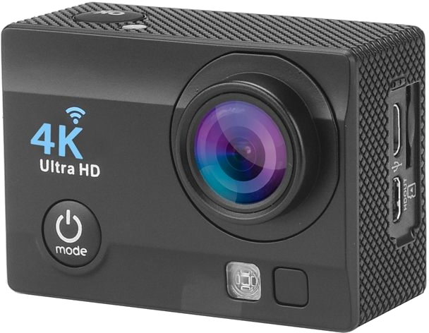 Caméra Sport 4K Ultra HD 16Mp Étanche Grand Angle 170° Action 2 Pouces HDMI Wifi YONIS