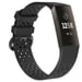 Bracciale Fitbit Charge 3/4 in silicone Nero (L)