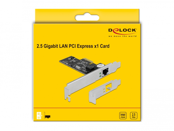 DeLOCK Carte PCI Express x1 vers 1 x 2 5 Gigabit LAN Neuf - vue 5
