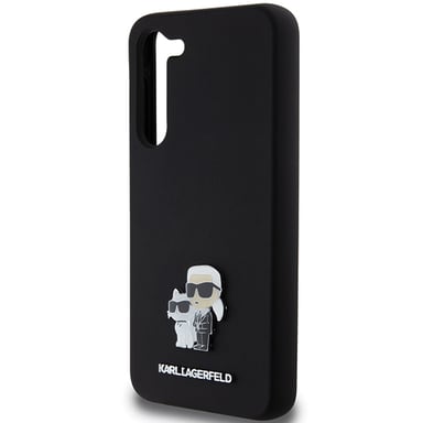 Custodia Karl Lagerfeld Karl&Choupette per Samsung Galaxy S23+, nera