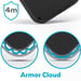Speck Funda para iPhone 14 Pro Max Presidio2 Pro caídas de 4m Negro