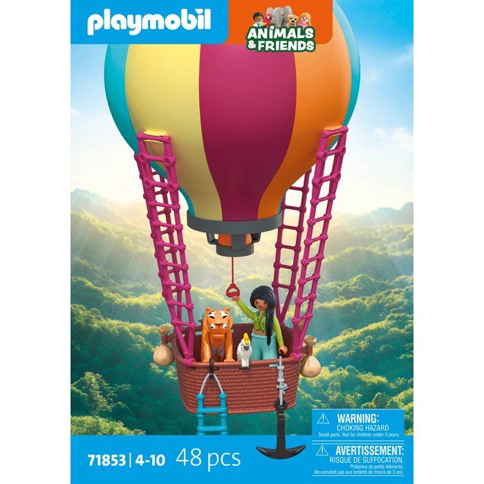 Playmobil | Animals & Friends | Voyage en Ballon | Jouets à partir de | Cadeau pour Enfants | Développe la créativité & 'imagination | Ballon comme décoration à Suspendre | 71853 - vue 6