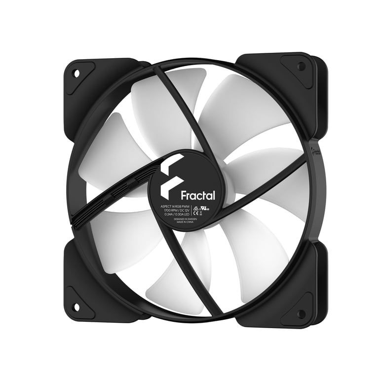 Fractal Design Aspect 14 RGB PWM Boitier PC Ventilateur 14 cm 1 pièce Neuf - vue 2
