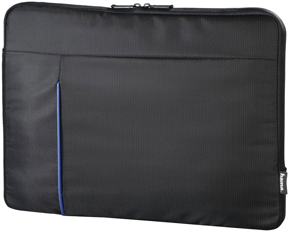 Housse d'ordinateur portable Le Cap , jusque 40 cm (15,6 ), noire/bleue