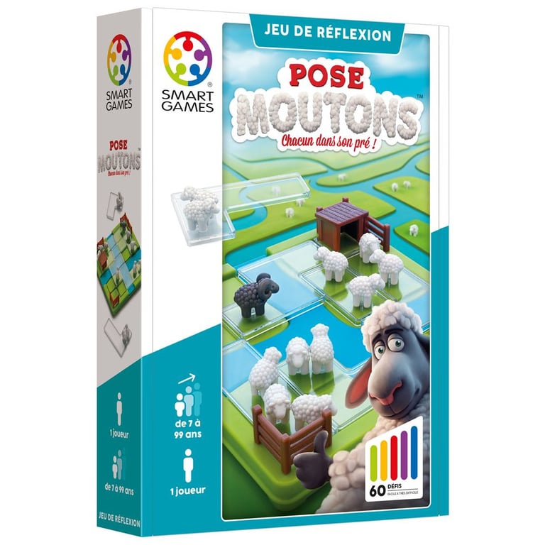 Casse tête Smartgames Pose moutons - vue 2