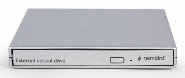 Lecteur optique Gembird DVD USB 021 SV Externe USB 2.0 pour PC de bureau - vue 2