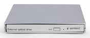 Gembird DVD-USB-021-SV lecteur de disques optiques Interne DVD±RW Argent
