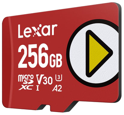 Lexar LMSPLAY256G-BNSNG memoria flash 256 GB MicroSDXC UHS-I Clase 10