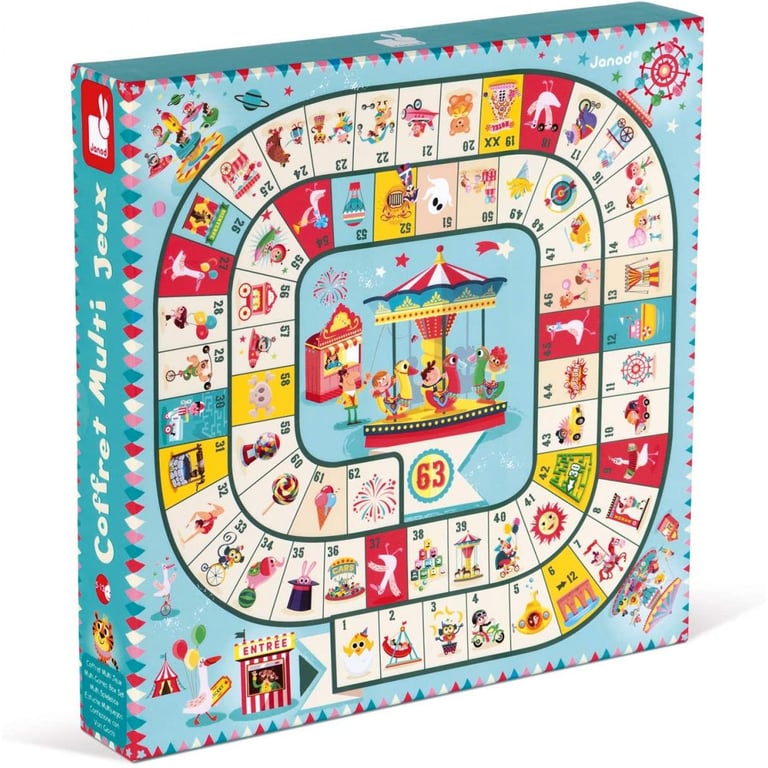 Coffret jeux Carrousel Juratoys Janod - vue 3