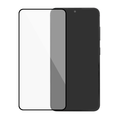 Protection d'écran en verre trempé (60% verre trempé recyclé) pour Samsung Galaxy S24+ 5G, Noir
