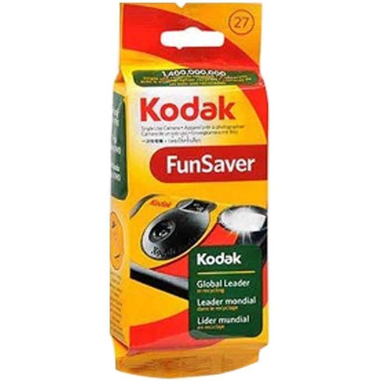 Kodak FunSaver Camera Caméra film compact 35 mm Jaune - vue 6