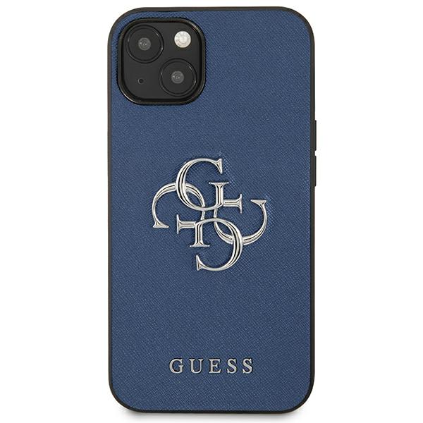 Guess Saffiano 4G Big Logo Coque pour iPhone 13 mini 3666339024116 - vue 2