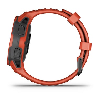 Garmin Instinct Solar MIP 45 mm Digital 128 x 128 Pixeles Rojo GPS (satélite)