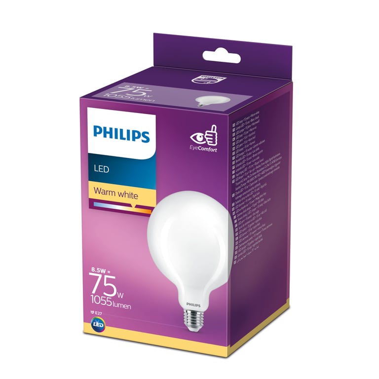 Philips Ampoule dépolie Filament G120 E27 Neuf - vue 2