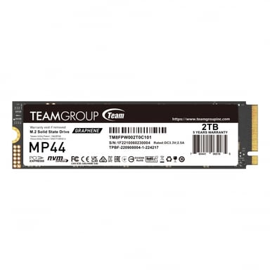 Team Group MP44 2 To M.2 PCI Express 4.0 NVMe