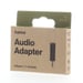 Adaptador de audio, toma macho de 3,5 mm - toma hembra de 6,3 m, estéreo