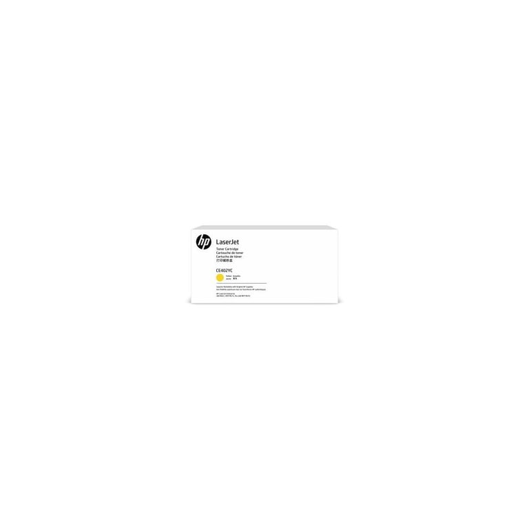 HP Haute capacité jaune originale LaserJet cartouche de toner CE402YC Contract pour LaserJet Enterprise 500 500 M551 flow MFP M575 LaserJet Pro 500 - vue 2