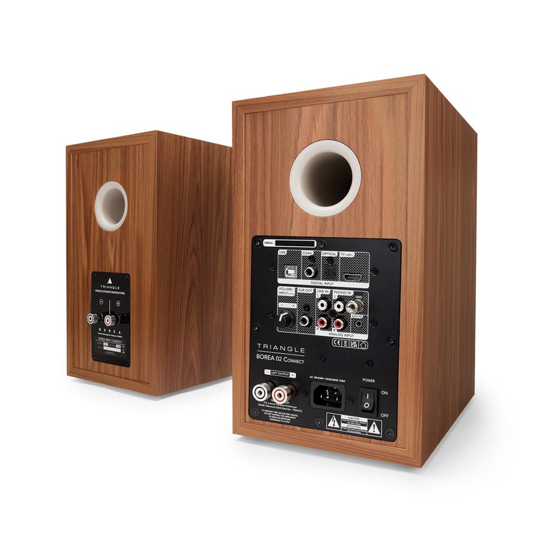 Enceinte connectée Hi Fi Triangle Borea BR02 Connect Chêne vendues par paire - vue 6