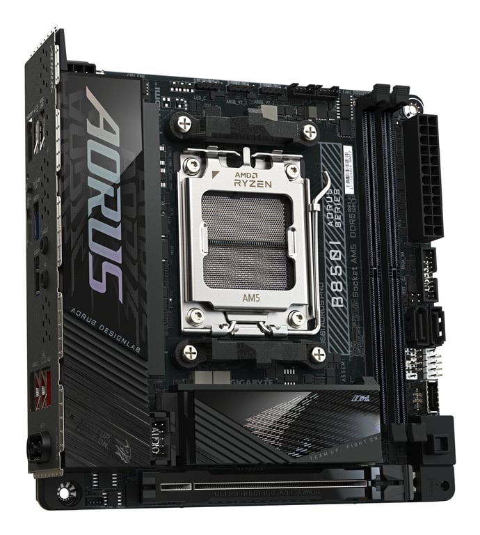 Gigabyte B850I AORUS PRO - vue 3