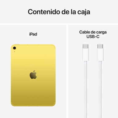 iPad A16 (2025) 11'' 5G 128 Go, Amarillo