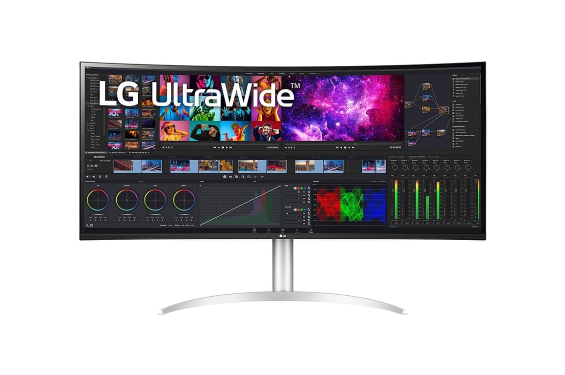 LG UltraWide 40WP95XP W Ecran 39.7 LCD incurvé LED 5120x2160 pixel 21:9 HDR - vue 2