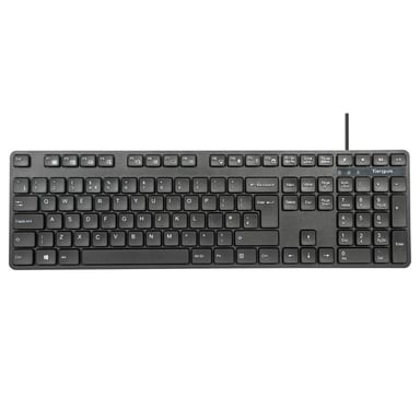 Targus AKM622UK teclado Ratón incluido Universal USB QWERTY Inglés del Reino Unido Negro