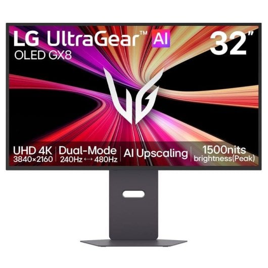 LG 31.5 OLED UltraGear 32GX870B B - vue 4