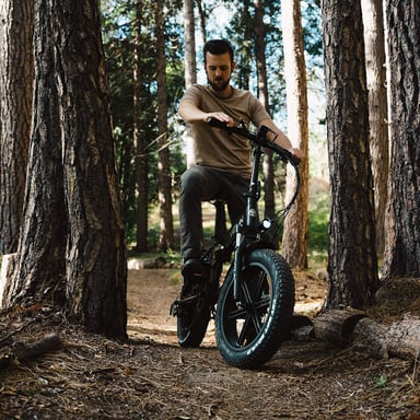 Bici elettrica fuoristrada pieghevole per adulti Vitilan V3 2.0 con pneumatici Fat - Arancione