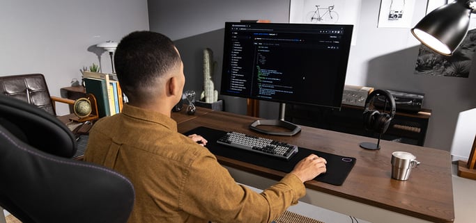 COOLER MASTER MK770 Space Grey Kailh Box V2 rojo