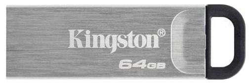 KINGSTON Clé USB DataTraveler Kyson 64Go - Avec élégant boîtier métal sans capuchon