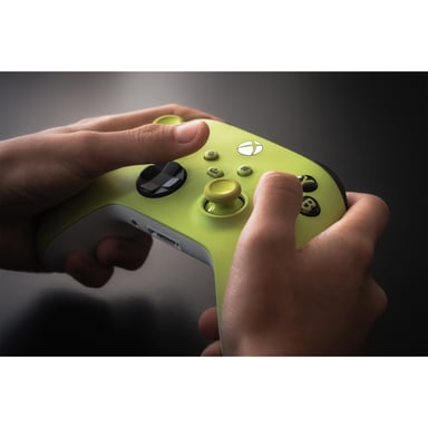 Mando inalámbrico Xbox Series de nueva generación - Voltio eléctrico - Amarillo - Xbox Series / Xbox One / PC Windows 10 - Amarillo