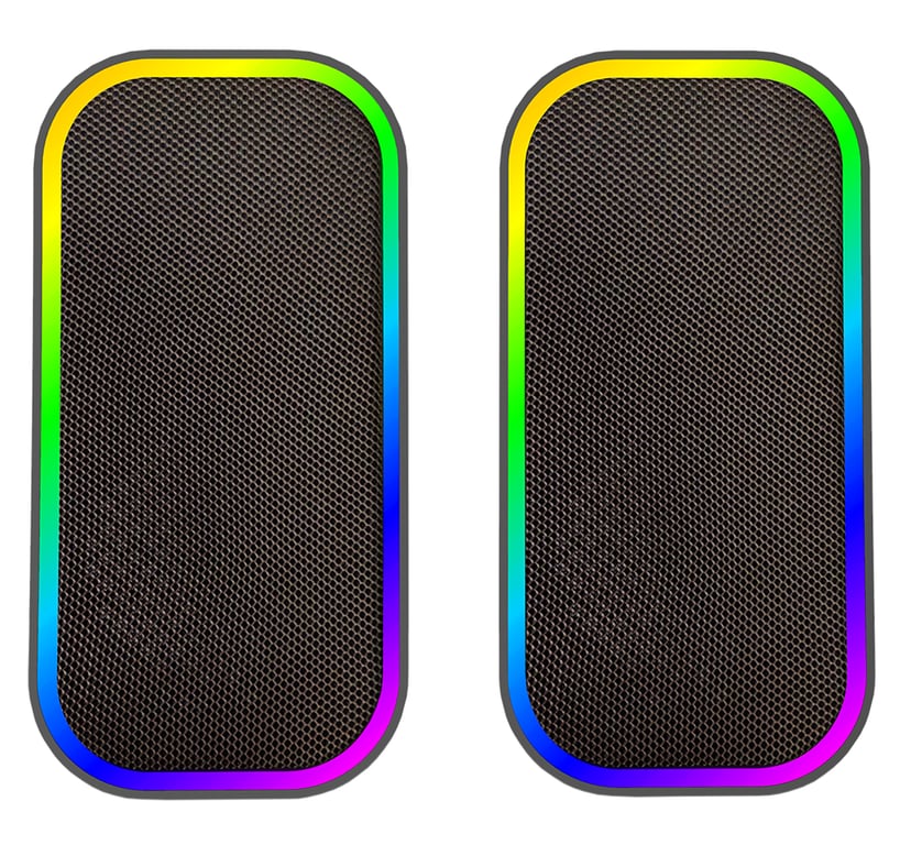 SPEEDLINK TOKEN RGB Noir Avec fil &sans fil 6 W - Neuf