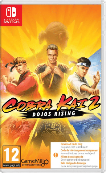 Cobra Kai 2 Dojos Rising SWITCH Code de téléchargement Neuf