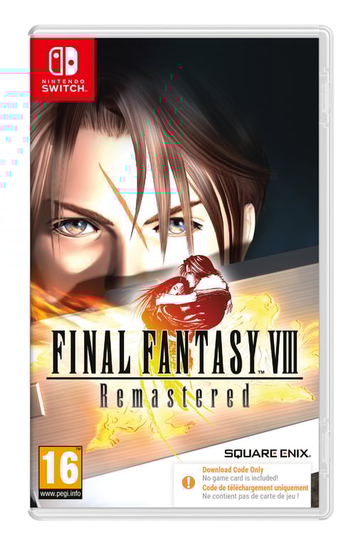 Final Fantasy VIII Remastered Code in a box Nintendo Switch - vue 5