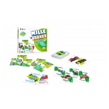 Mille Bornes Édition Verte - Jeu de Société Écologique