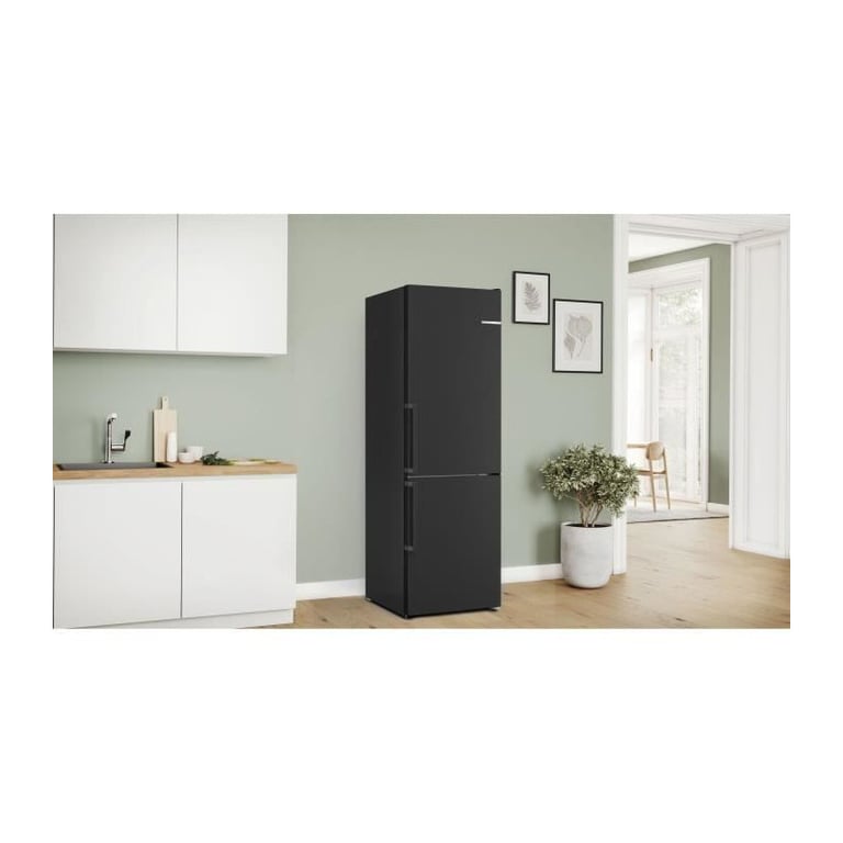 Réfrigérateur combiné BOSCH KGN36VXCT Classe C 321 186 x 60 x 66 50 cm Acier brossé - vue 6