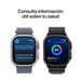 Watch Ultra 3 (2025) GPS + Cellular Boitier de 49mm en Titane Naturel avec Boucle Alpine, Bleu - M
