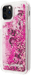 Custodia Karl Lagerfeld Bling Bling con charms fluttuanti per Apple iPhone 11 Pro, rosa