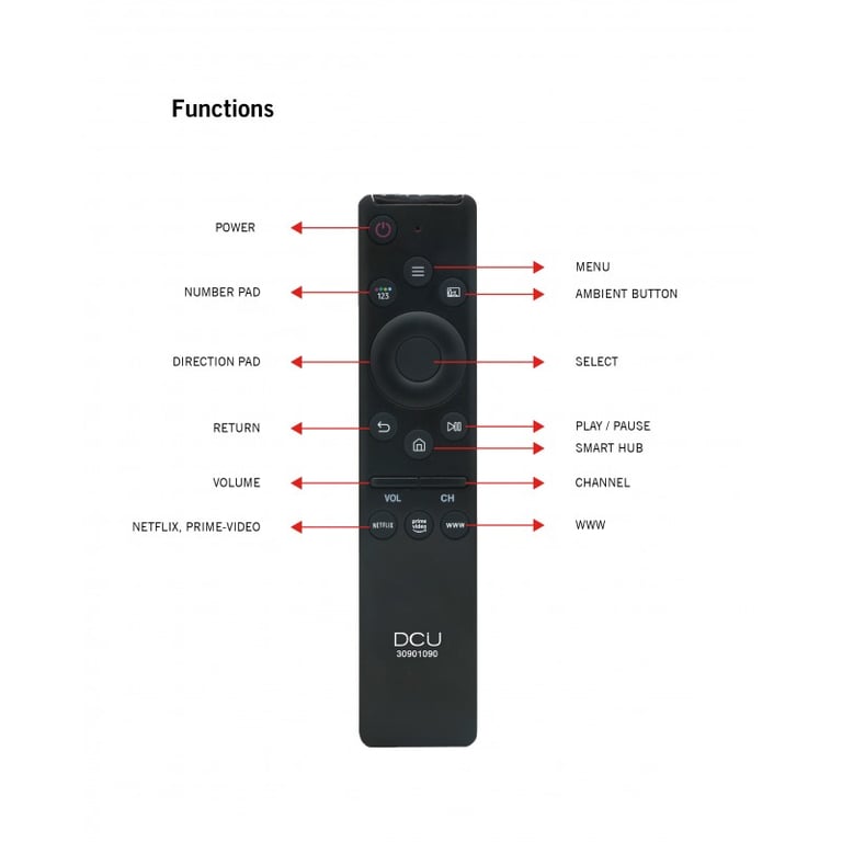Télécommande Pour Samsung Smart LcdLed Neuf - vue 2