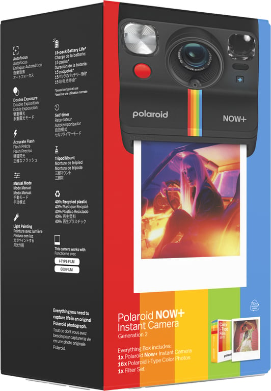Polaroid 6250 cámara instantánea impresión Negro